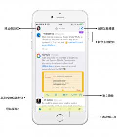 元老级 Twitter 第三方客户端，还有超高的颜值：Twitterrific for i